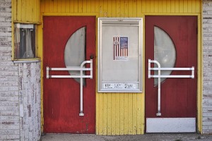 Old Theater; North Dakota  