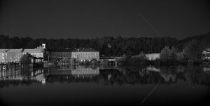 Moonlight and Otters, Prattville, Alabama                      