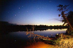 Late Night Tahquamenon River  