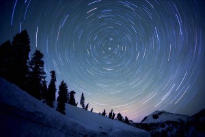 Midnight on Mt. Lassen A  